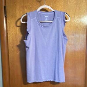 Women's Purple Sleeveless Top